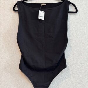 Freepeople Black Bodysuit